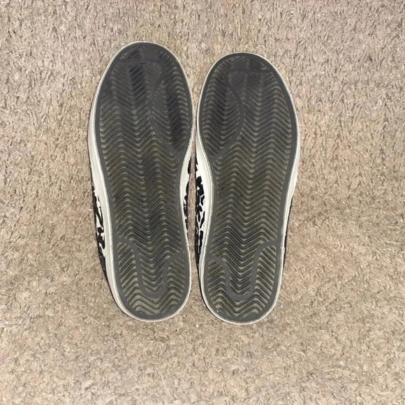 D.A.T.E. PREMIUM SNEAKER-White/Red/Silver/Black-Leather/Suede Patent-Sz 6.5-EX - Picture 7 of 7